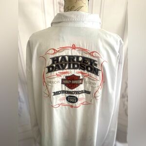 Harley-Davidson Men's White Shirt